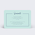 Invitation anniversaire mariage Milestone Quarante Verso