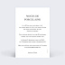 Invitation anniversaire mariage Typographie Âge Verso