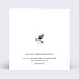 Invitation anniversaire de mariage Dorure Eucalyptus
