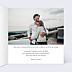 Invitation anniversaire de mariage Découpe Love Letter