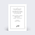 Invitation anniversaire de mariage Tampon Rustique