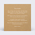 Invitation anniversaire mariage Avant-Après Kraft Verso