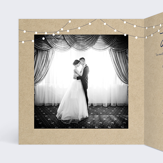 Invitation anniversaire de mariage Notre Histoire