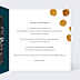 Invitation anniversaire de mariage Graphique Chic
