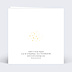 Invitation anniversaire de mariage Dorure Pois Graphiques