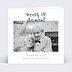Invitation anniversaire de mariage Typo Diamant