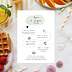 Invitation anniversaire mariage Tempo