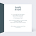 Invitation anniversaire de mariage Typo Étain