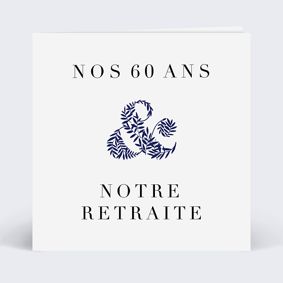 Invitation anniversaire mariage Esperluette