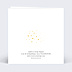 Invitation anniversaire de mariage Dorure Pois Graphiques