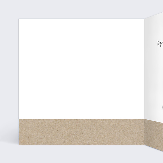 Invitation anniversaire mariage Photomaton Délicat Intérieur Gauche