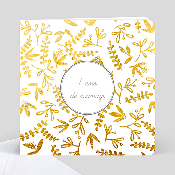 Invitation Anniversaire de Mariage Champêtre chic