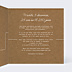 Invitation anniversaire de mariage Timeline Kraft