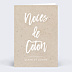 Invitation anniversaire de mariage Jolie Typo