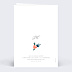 Invitation anniversaire de mariage Envolée Florale