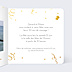 Invitation anniversaire de mariage Fête Ocre
