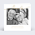 Invitation anniversaire de mariage Lettres Noces d'Or
