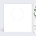 Invitation anniversaire de mariage Découpe Eucalyptus Couronne