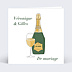Invitation anniversaire mariage Champagne