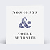 Invitation anniversaire mariage Esperluette