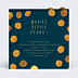 Invitation anniversaire de mariage Graphique Chic
