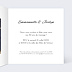 Invitation anniversaire mariage Sobre & Jolie Intérieur Droit