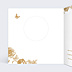 Invitation anniversaire de mariage Découpe Baroque