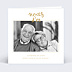 Invitation anniversaire de mariage Typo Ocre 