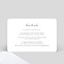 Invitation anniversaire mariage Charme Classique Verso