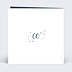 Invitation anniversaire de mariage Typo Diamant
