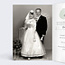 Invitation anniversaire mariage Tempo Intérieur Gauche