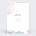 Invitation anniversaire de mariage Nébuleuse
