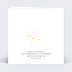Invitation anniversaire de mariage Dorure Pois Graphiques
