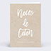 Invitation anniversaire mariage Jolie Typo