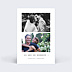 Invitation anniversaire de mariage Polaroid Simple