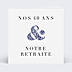 Invitation anniversaire de mariage Esperluette