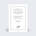 Invitation anniversaire de mariage Tampon Rustique