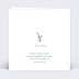 Invitation anniversaire de mariage Découpe Fleurs de Coton