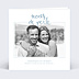 Invitation anniversaire de mariage Typo Perle