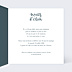 Invitation anniversaire de mariage Typo Étain