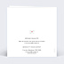 Invitation anniversaire de mariage Découpe Love Letter