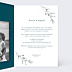 Invitation anniversaire de mariage Idylle