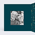 Invitation anniversaire mariage Chiffres Ocre Intérieur Gauche