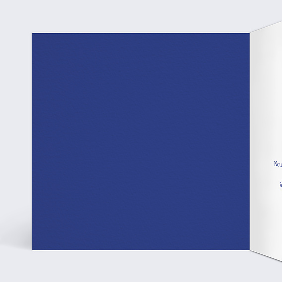 Invitation anniversaire de mariage Typo Porcelaine