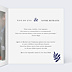 Invitation anniversaire de mariage Esperluette