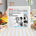 Invitation anniversaire mariage Journal Après 1