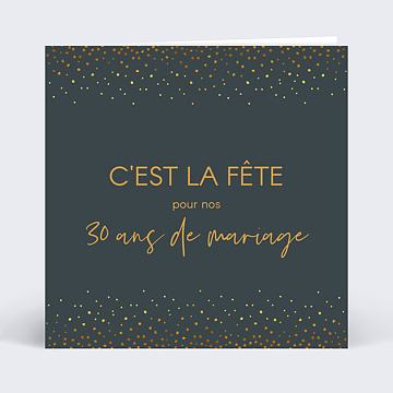 Invitation Anniversaire de Mariage Élégance