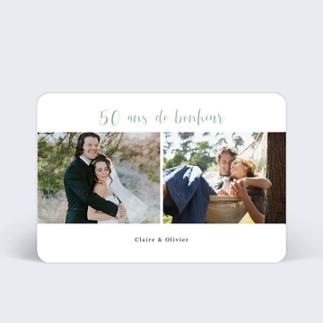 Invitation Anniversaire de Mariage Cinematic