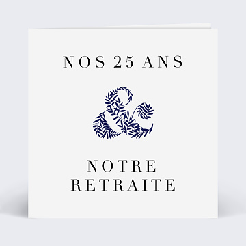 Invitation Anniversaire de Mariage Esperluette