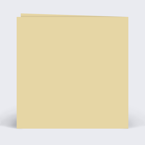 Carte d'Invitation Anniversaire de Mariage Lettres Noces d'Or Verso